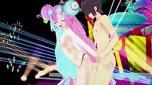 Nemona, Nemo, Iono, Nanjamo in Intense Pokémon Hentai Sex!