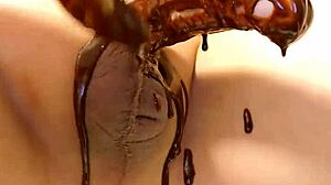 japanese gay cooking chocolate banana