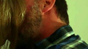 Darla Crane enjoys a messy facial after her blowjob session. 😏