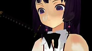 Girl B Hero Anime Scenes in Part 1 Shisen 1