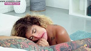 i reunite with lover venus afrodita for rough blowjob after confinement