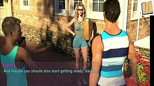 I can't believe my wife and stepmother are in this hentai cartoon together, it's so hot.