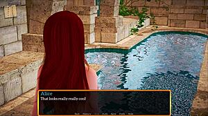 my new family with small tits redhead