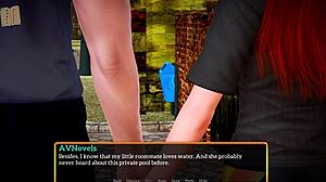 my new family with small tits redhead