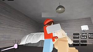 Banged roblox whore on the floor 😏