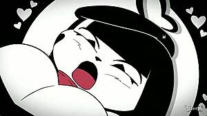 a cartoon character embarks on a silly adventure with nonsense words.