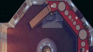 Hot wife does yoga in 3D animated Areas of Gray