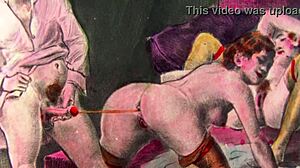 Exploring vintage erotic drawings from retro comics and cartoons.