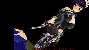 Girl B Hero Anime Scenes in Part 1 Shisen 1