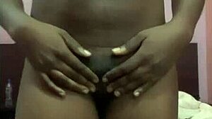 blackpumkin girl feeling funky showing sexy body and tits to get fucked