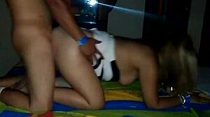 Retro blue films with teacher scenes