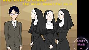 Secret society unveils wild naked anime characters in steamy hentai game scenes