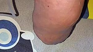 Myanmar gay cocklovermlm goes hard with homemade saline injection