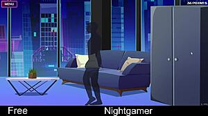 Night Gamer Adventure with Girlfriend and Friend