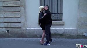 Stunning blonde Barbie Sins takes hardcore anal fucking like a slut