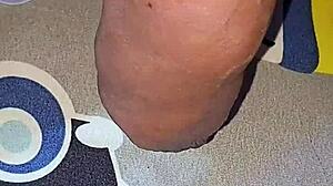 Myanmar gay cocklovermlm goes hard with homemade saline injection