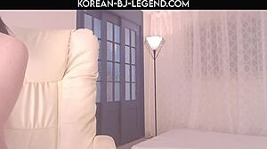 Korean camgirl BJ raindrop's special sex adventure