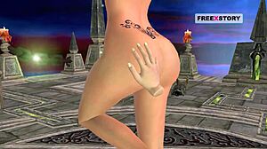 Feeling wild watching this Indian teen's animated cartoon porn