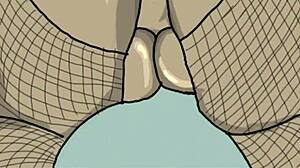 LOOK at this BLACK BIG BOOTY in DOGGY STYLE position!