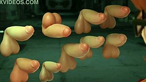 Velma From Scooby Doo Gets Anal Fucked In 3D Cartoon Cumshot Scene