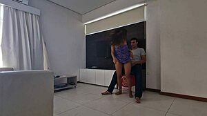 Prostitute Sucks Dick with Passionate Intensity