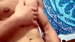 my face reveal with cum from big cock in bold gay scene