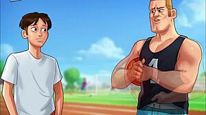 Summertime Saga 182 With Cartoon Anime Hentai Action