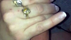 in this slow motion video, the bbw couple engages in sucking and cumshot