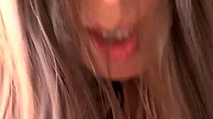 Sexy cougar with big clit getting anal blowjob and cumshot bent over.