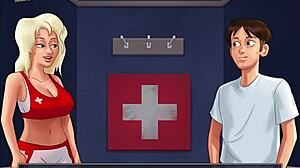 Summertime Saga 182 With Cartoon Anime Hentai Action