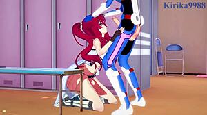 Ange Hilda Intense Lesbian Fuck!