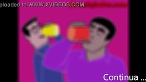 Desenho de sexo gay a festinha g