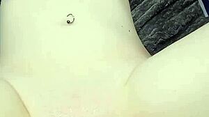 Amateur Gets Intense Machine Fuck in POV Close-Up