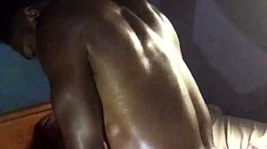 Gay sex with hot Black Nigerian amateur