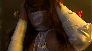 Asian ninja babes in hot action