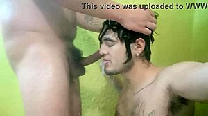 fucking hard in shower!