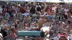 I Twerk My Wet Pussy at This Insane College Pool Party