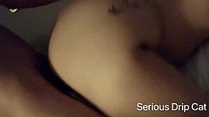 Teen enjoys intense encounter in hotel room with various positions.