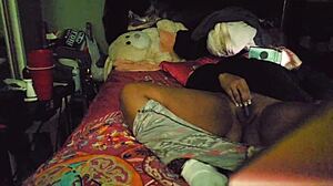 Watch Me Masturbate To Porn And Cum On Pussy