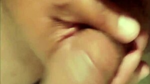 Intense Cum Swallowing Blowjob Action