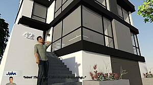 In big city pleasures 20, the big boobed redhead olivia performs handjob and boobjob on big cock.