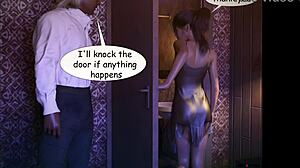 Mia faces intense action in 3d porn comic part 3