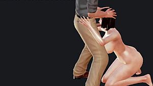 Hentai 3D Chick Gets Fucked With Big Boobs