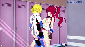 Ange Hilda Intense Lesbian Fuck!