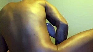 Tanned slut endures hard flogging and deepthroat in kinky bondage fetish