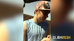 Barely-legal Cody gets kicked out for being gay!