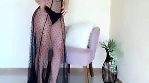 tributo a mayra with big tits and ass in interracial tease