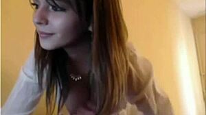 Beautiful Camgirl Teases Big Tits And Ass
