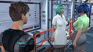 Is This Hot Indian Milf Stranded in Space Ready for Action?