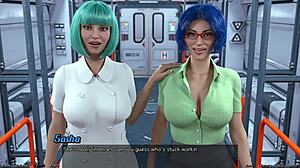 Is This Hot Indian Milf Stranded in Space Ready for Action?